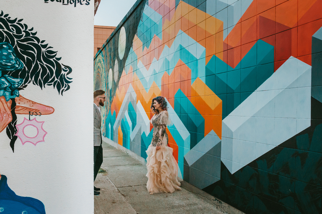 Wedding experiment: photographers on camera
