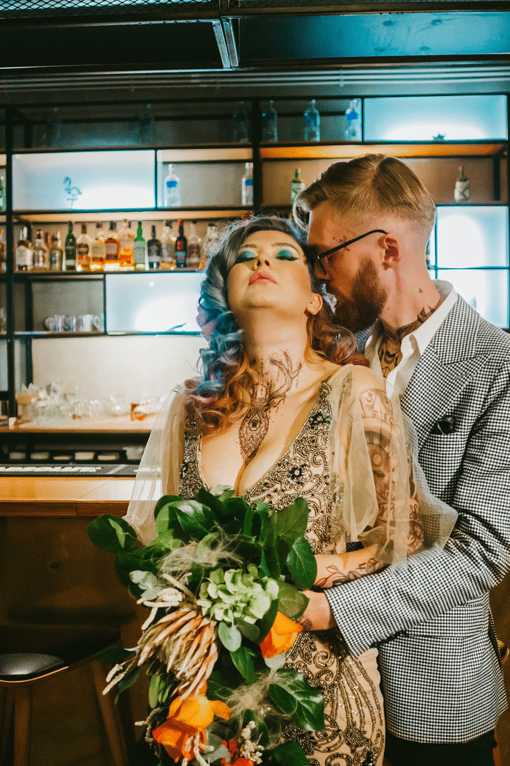Wedding experiment: photographers on camera