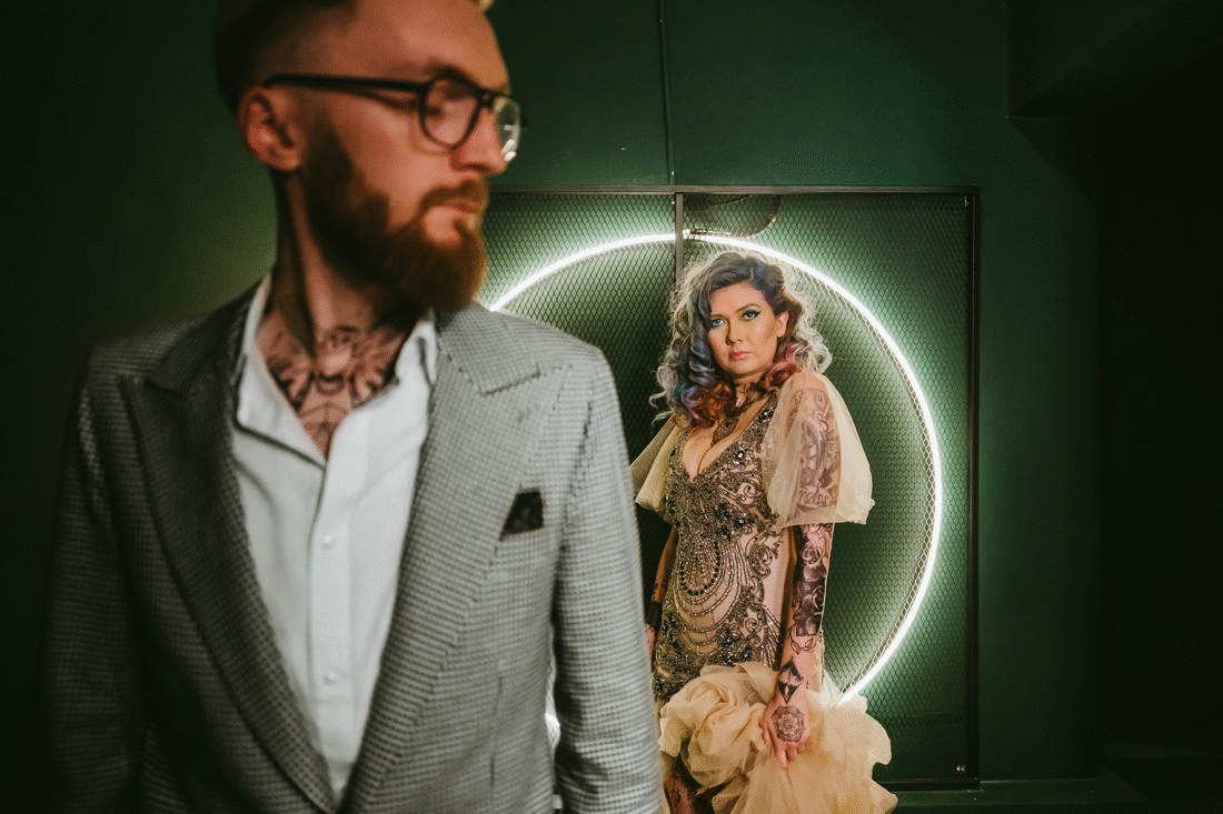Wedding experiment: photographers on camera