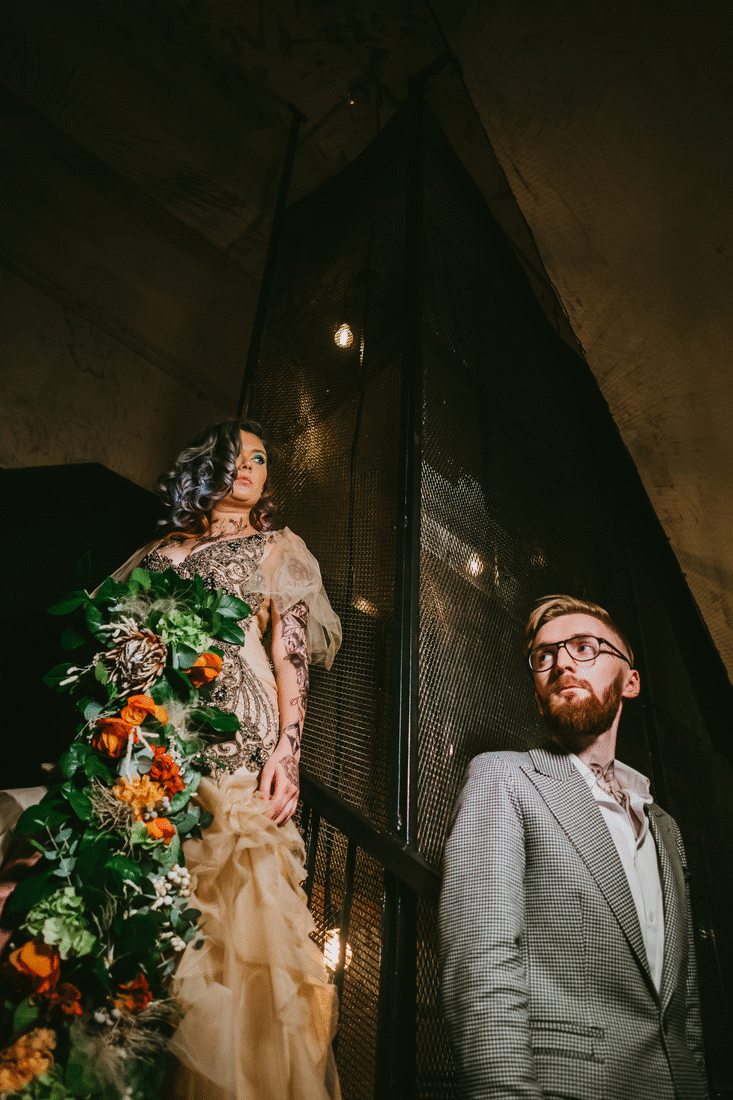 Wedding experiment: photographers on camera