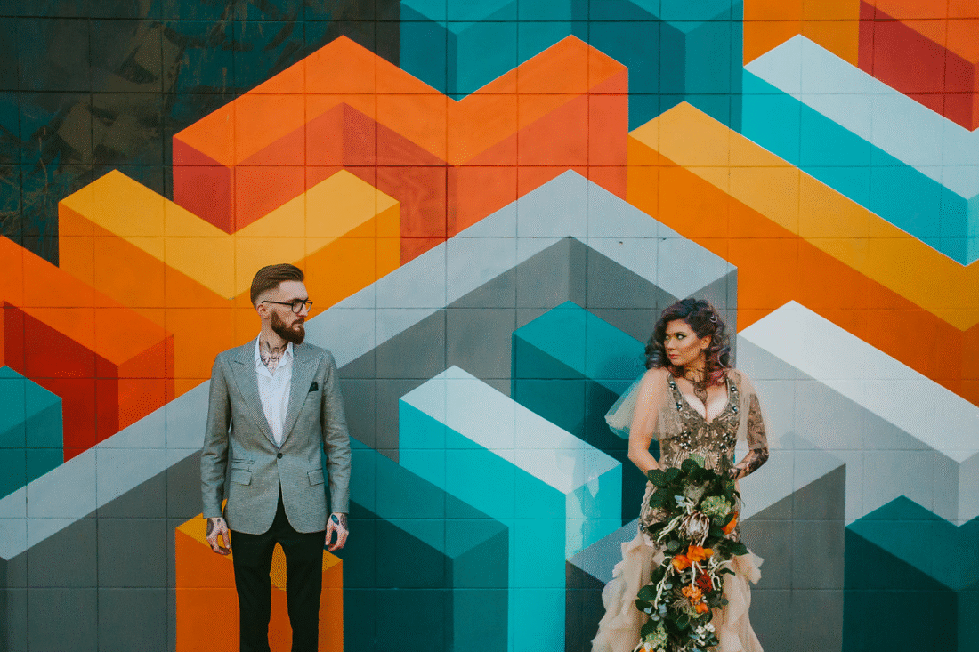 Wedding experiment: photographers on camera