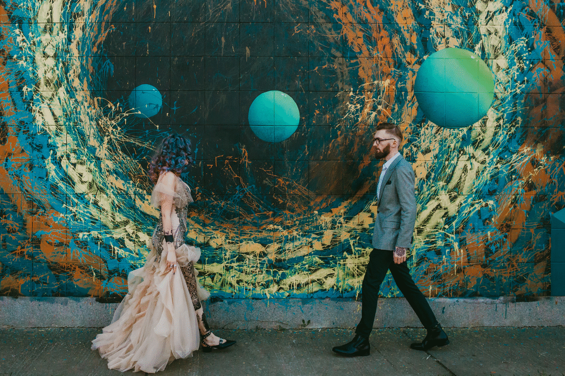 Wedding experiment: photographers on camera